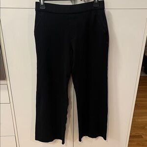 SPANX Ponte Wide Leg Pant, Black Size Large